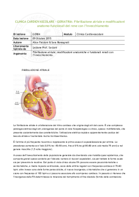 GER04 - Fibrillazione atriale e modificazioni renali